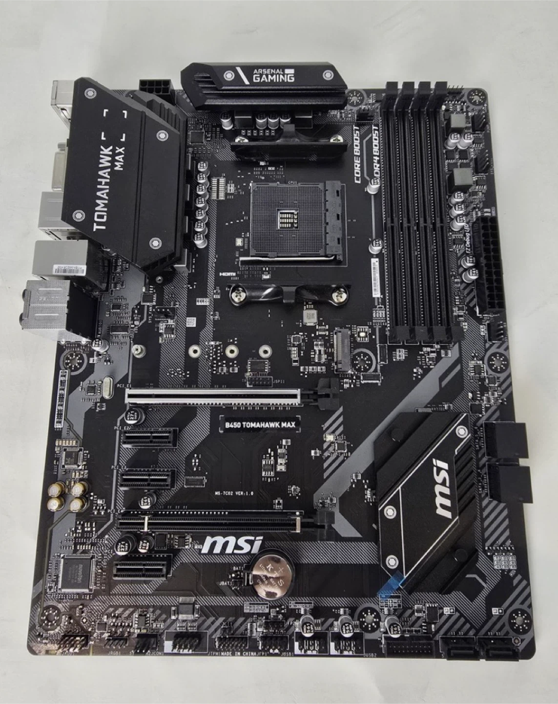 MSI B450 Tomahawk Max Motherboard - photo 4