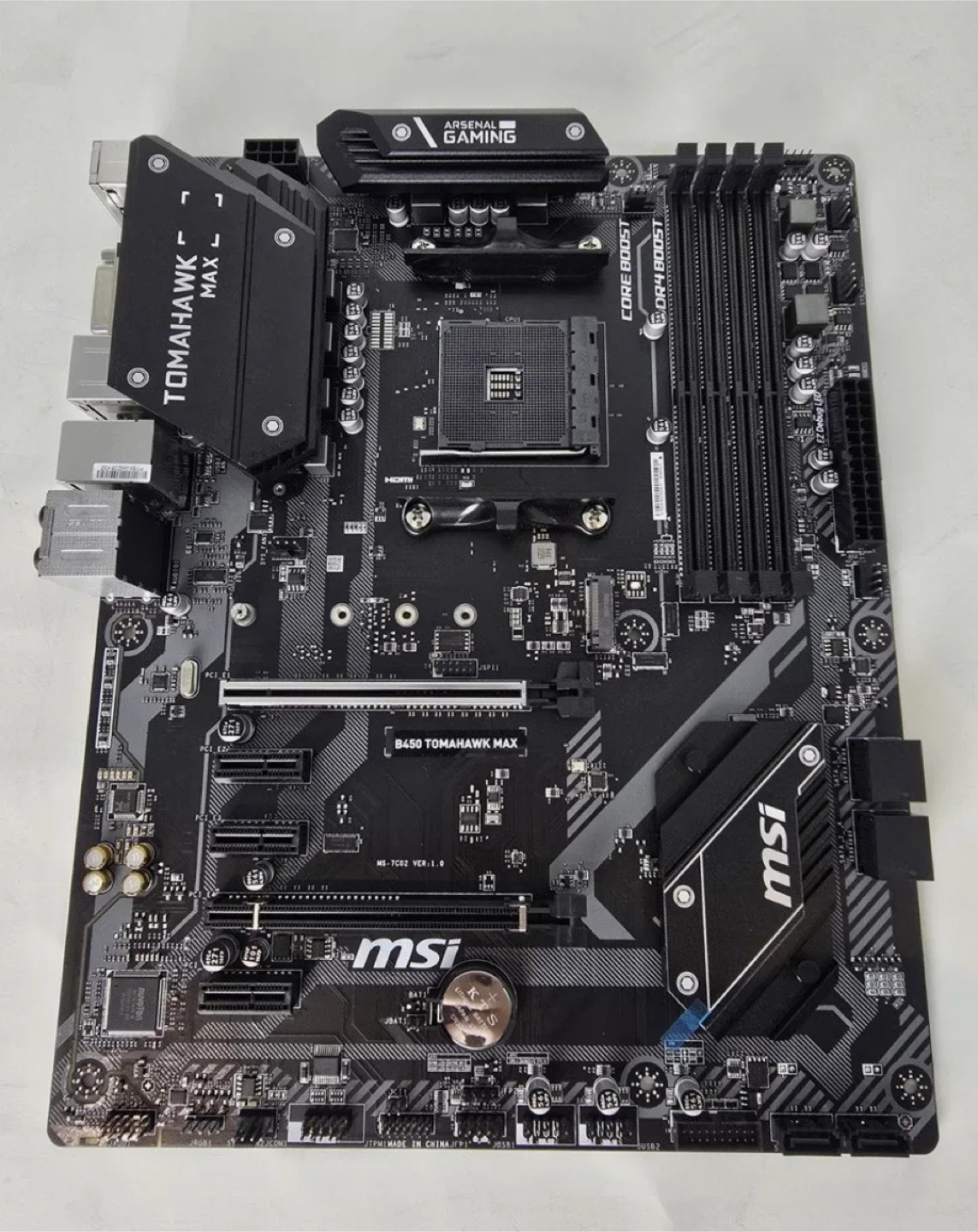 MSI B450 Tomahawk Max Motherboard image indicator(4)