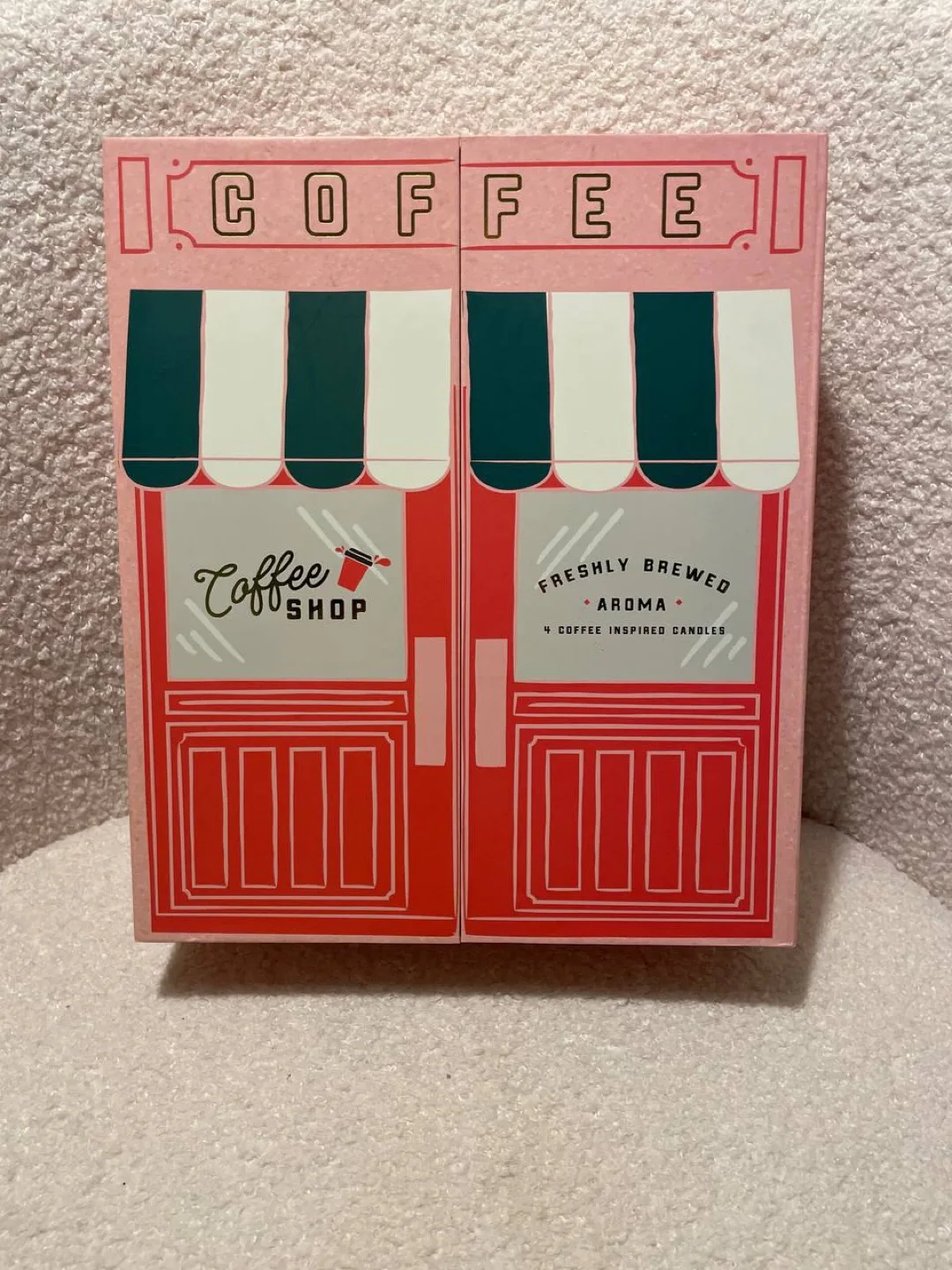 HomeSenses Coffee Shop Aroma 4-Piece Candle Set thumbnail
