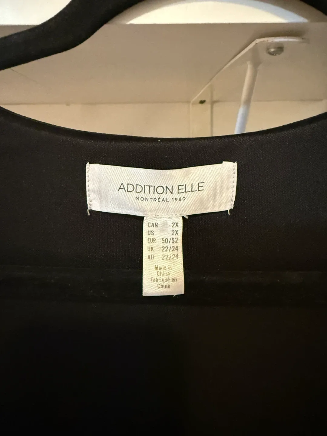 Addition Elle Black Sleeveless Dress — Size 2X image indicator(3)