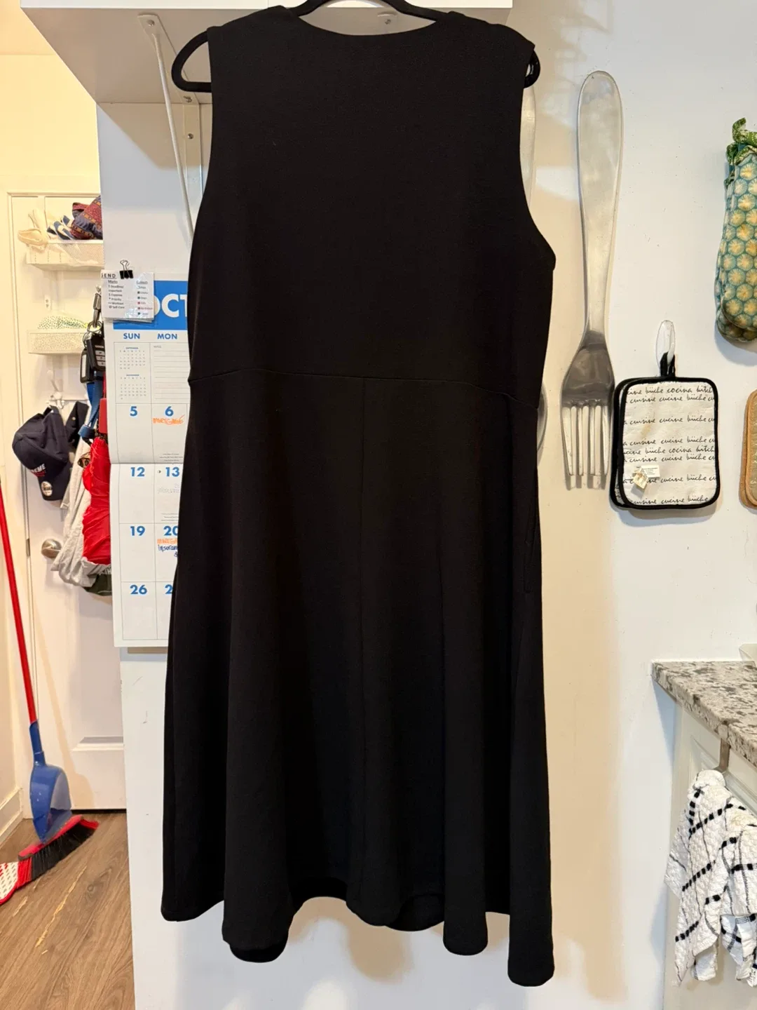 Addition Elle Black Sleeveless Dress — Size 2X image indicator(5)