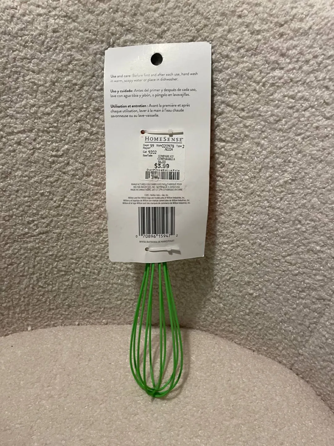 Wilton Carrot Whisk - New in Package! image indicator(2)