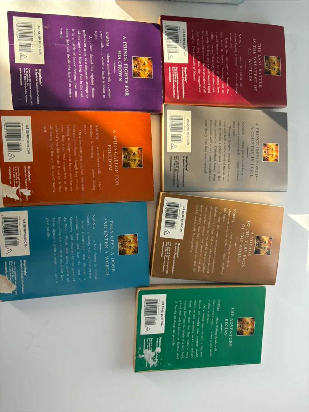 The Chronicles of Narnia Book Set. 🧡 image indicator(2)