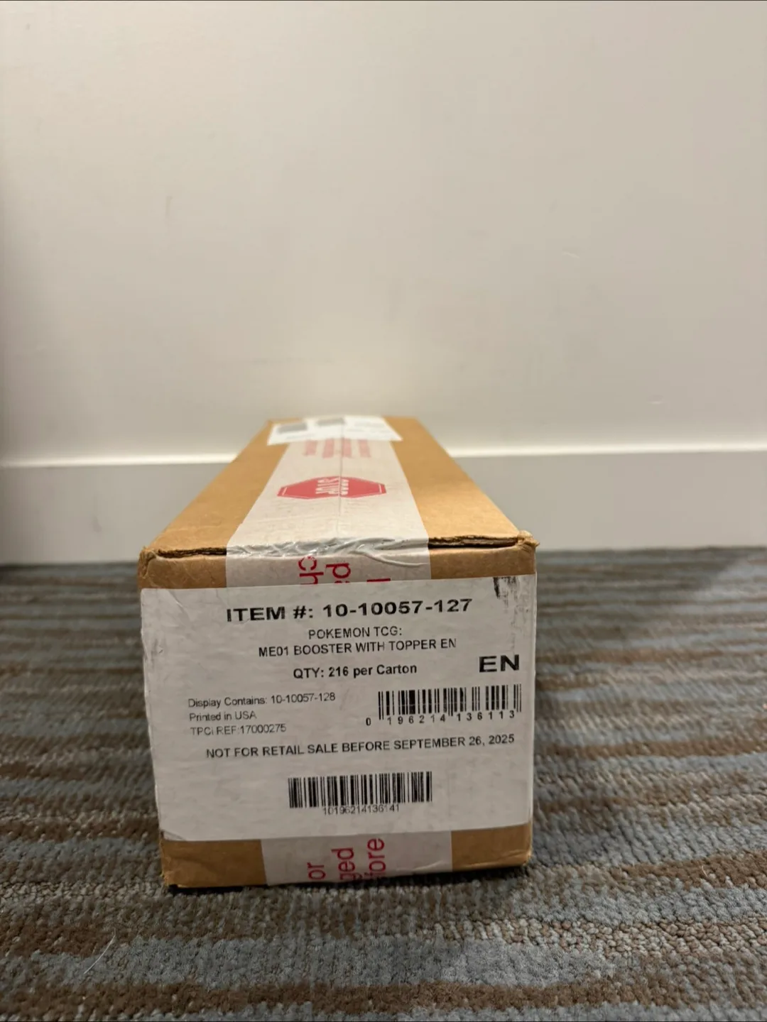 Pokemon mega evolutions booster box enhanced sealed case