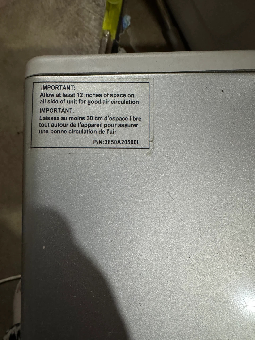 LG Dehumidifier 🧡 - photo 4