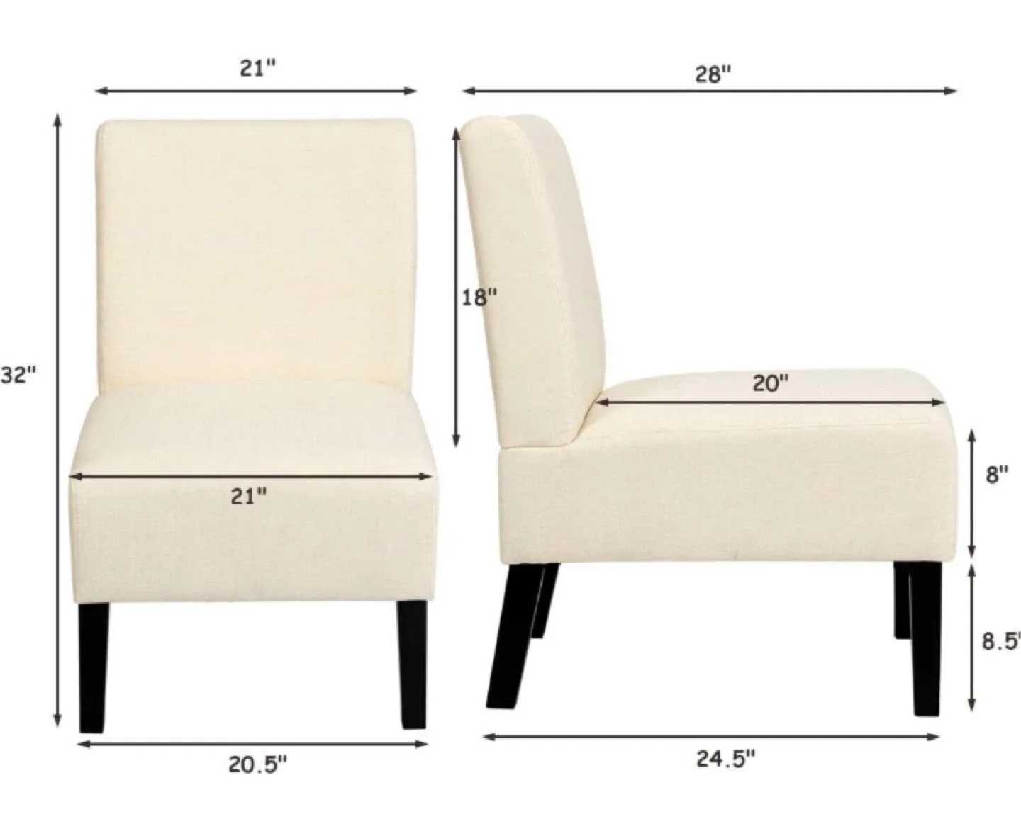 Cream Accent Chair (Mint Condition) image indicator(6)