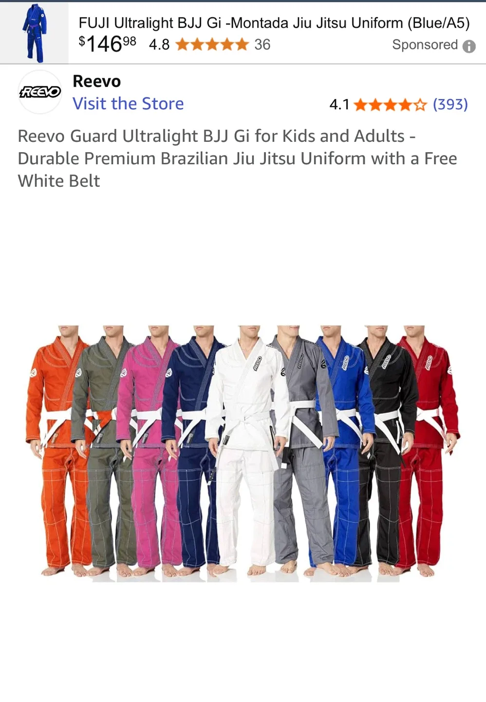 Kaboom Brazilian Jiu-Jitsu Gi - Pink image indicator(2)