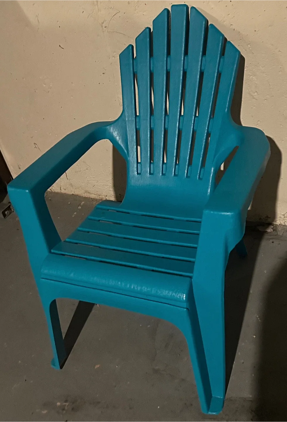 Children’s Teal Adirondack Chair - Outdoor Seating image indicator(6)