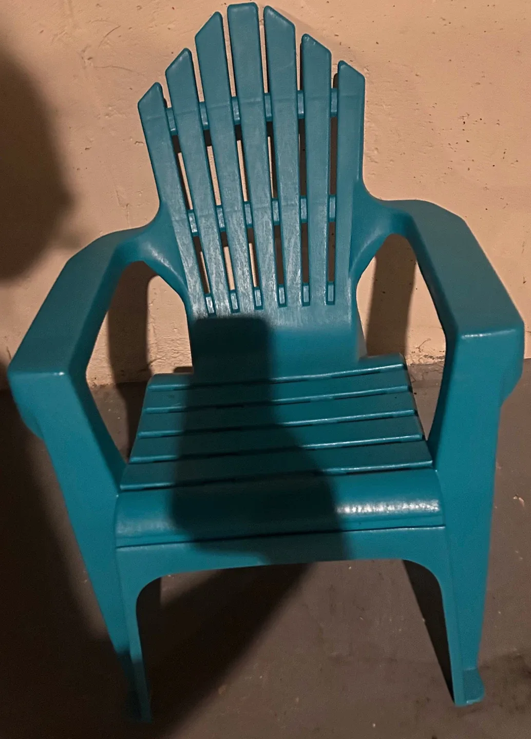 Children’s Teal Adirondack Chair - Outdoor Seating image indicator(3)