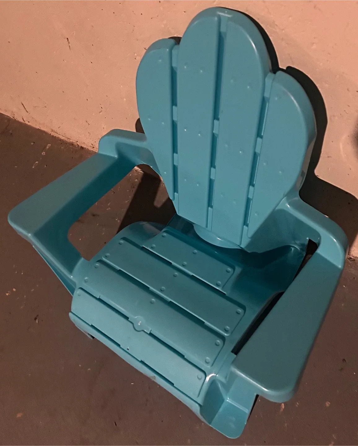 Kids Adirondack Chair - Blue Plastic image indicator(6)