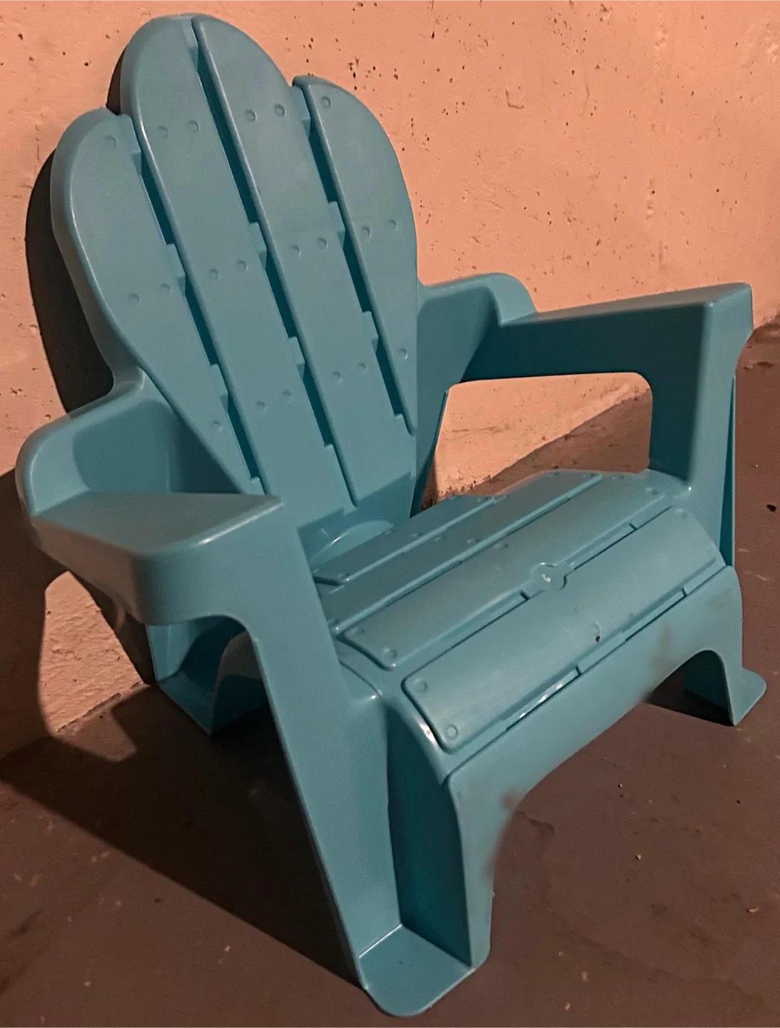 Kids Adirondack Chair - Blue Plastic image indicator(5)