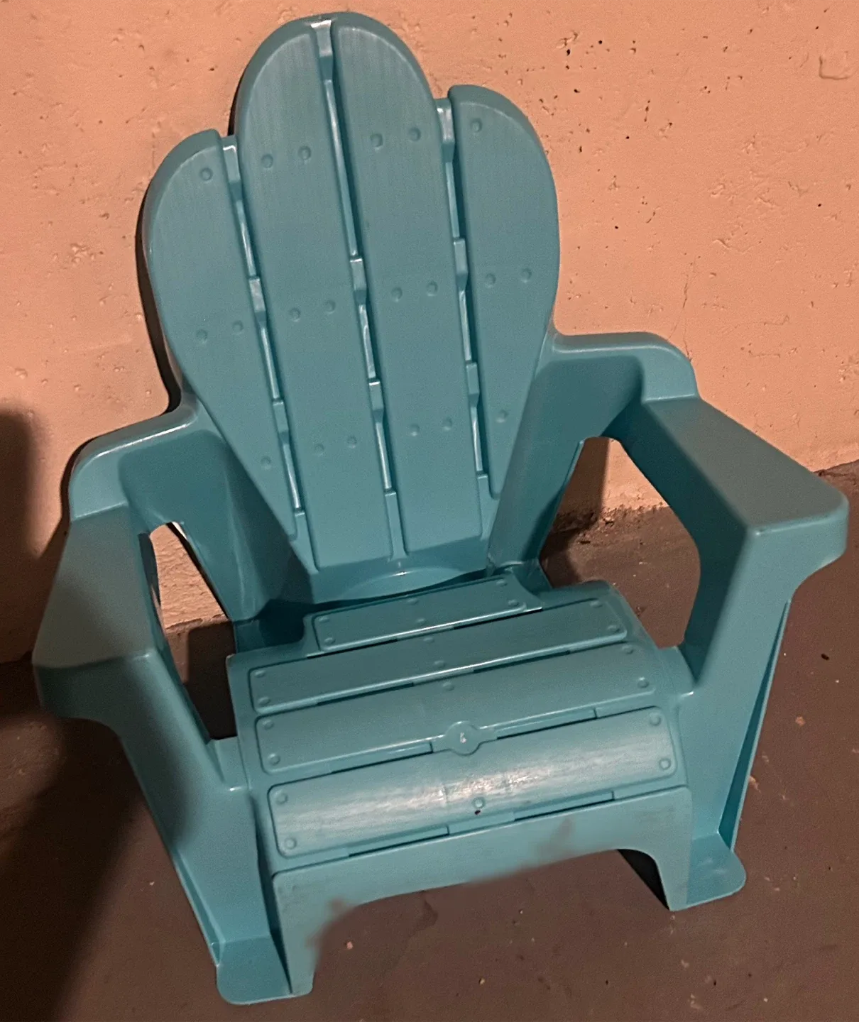 Kids Adirondack Chair - Blue Plastic image indicator(3)
