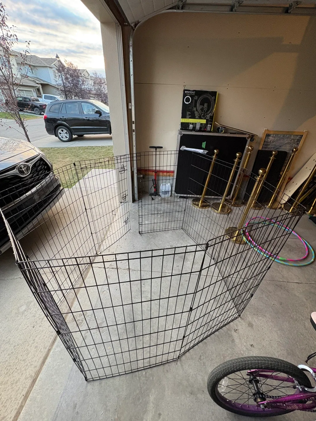 Snugg Pet Exercise Pen - Black image indicator(5)