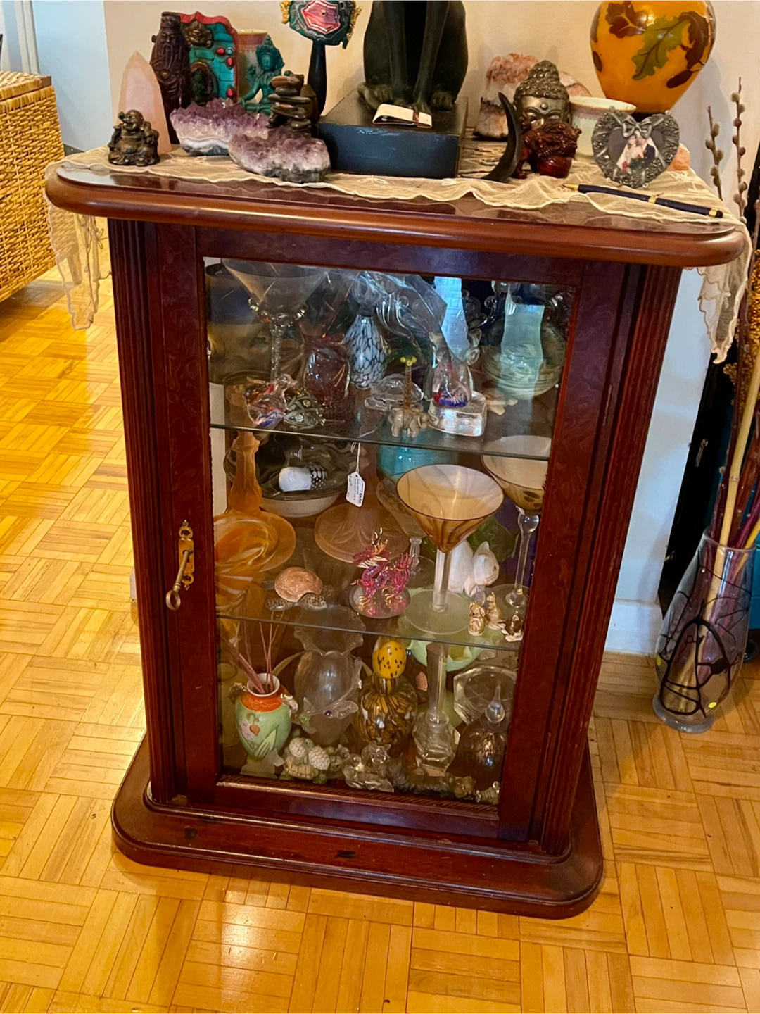 Antique Curio Cabinet