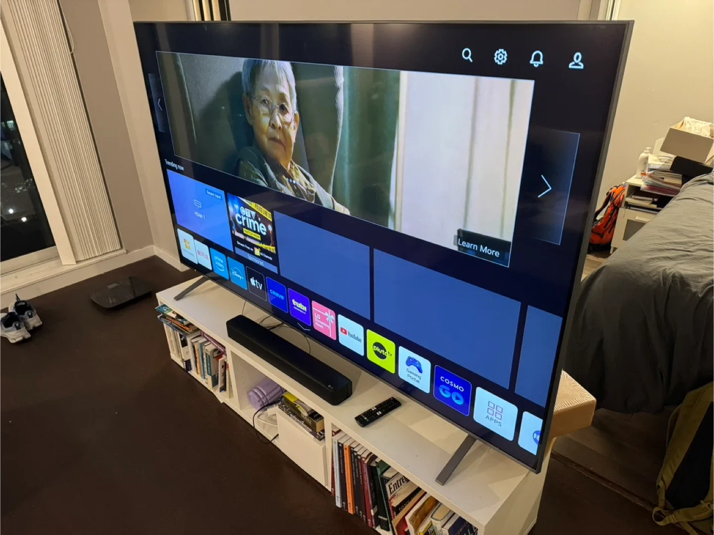 LG Smart TV 86” 4k and Soundbar thumbnail