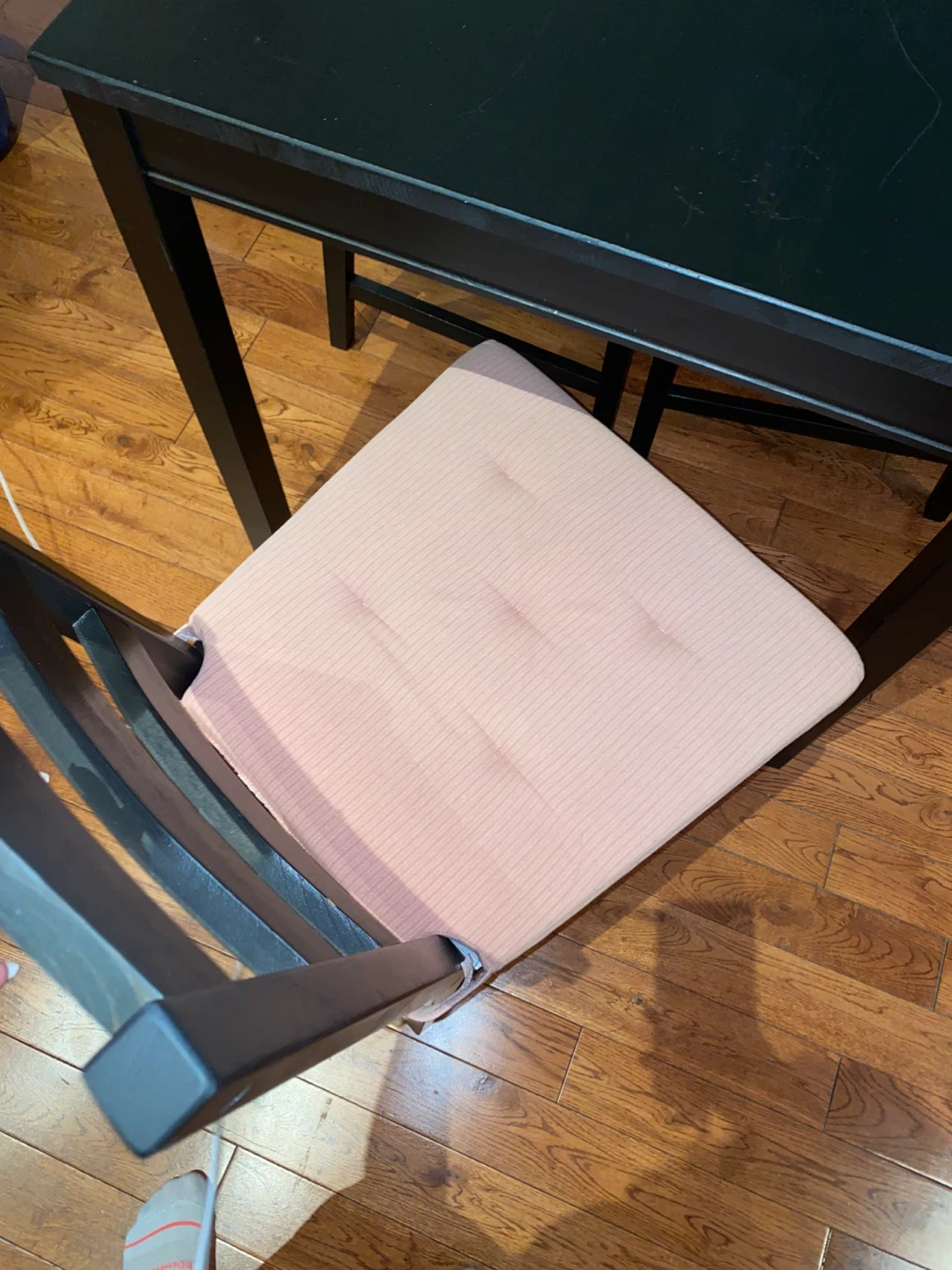 Black Dining Table with 4 Chairs - photo 3