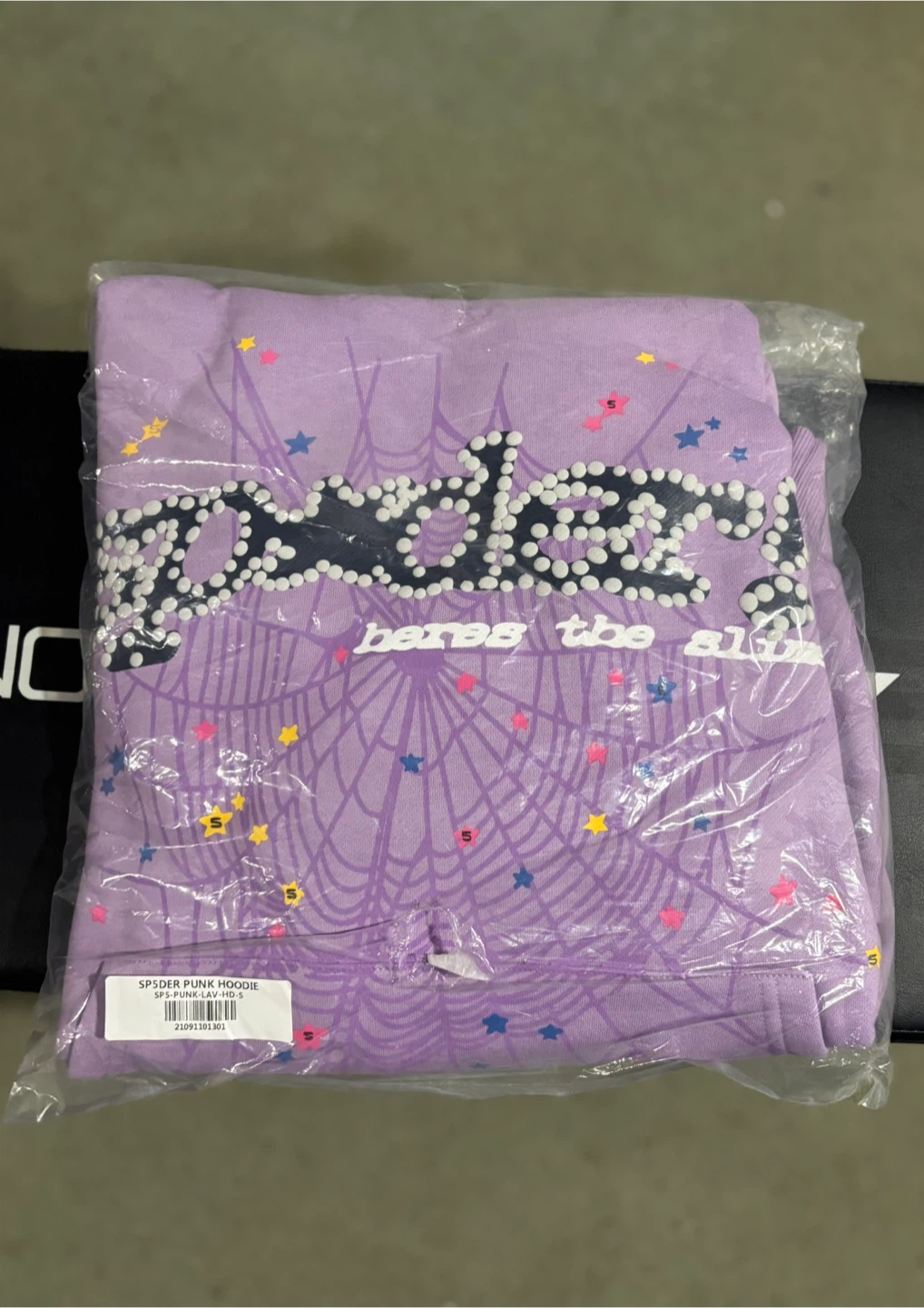Purple Sp4der hoodie