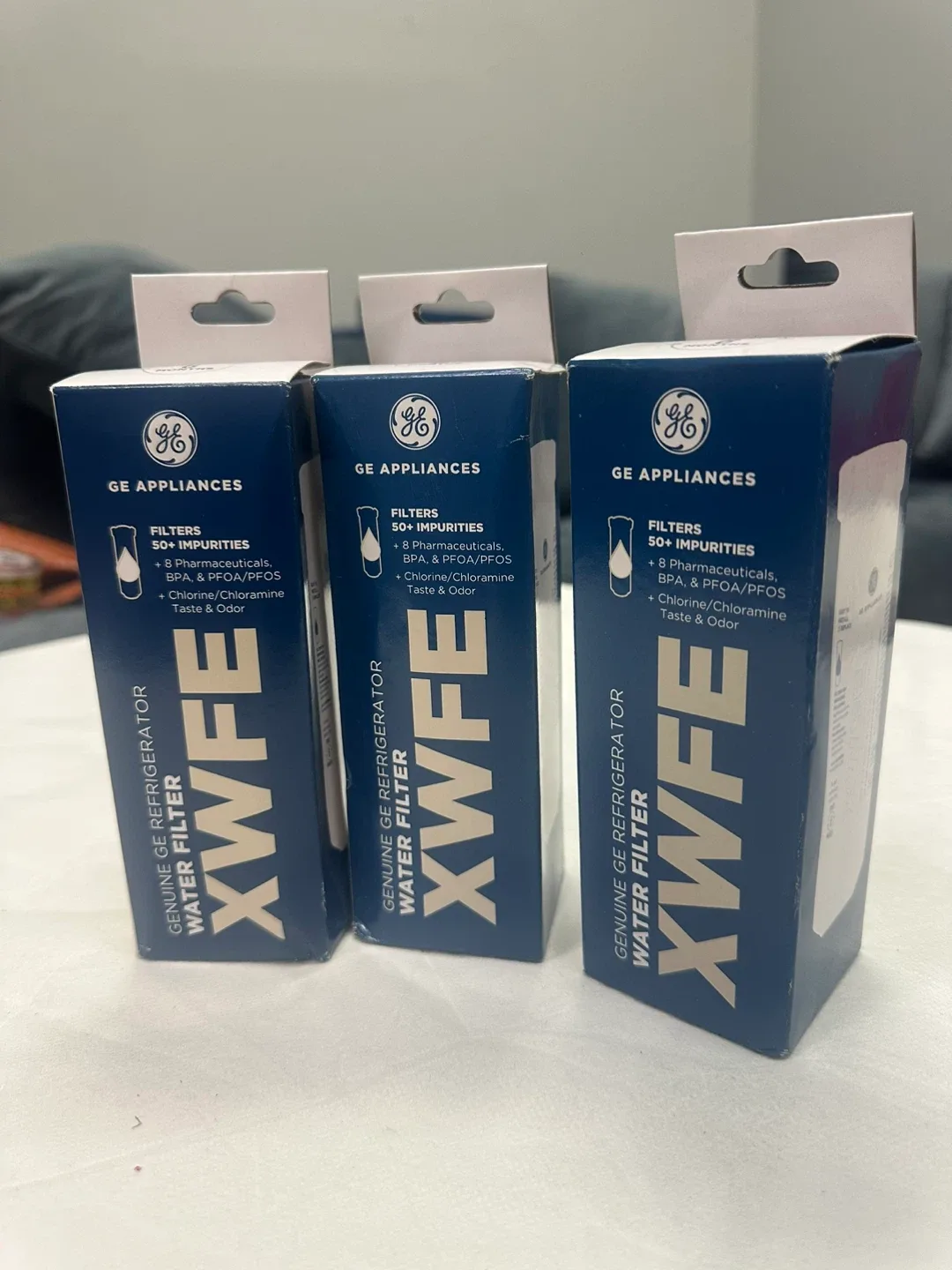 GE XWFE Refrigerator Water Filter - Brand New thumbnail