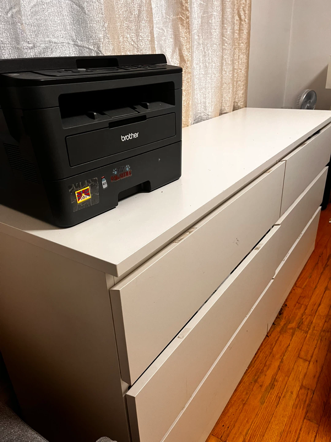 IKEA Malm 6-Drawer Dresser - White, 63x19 - photo 2