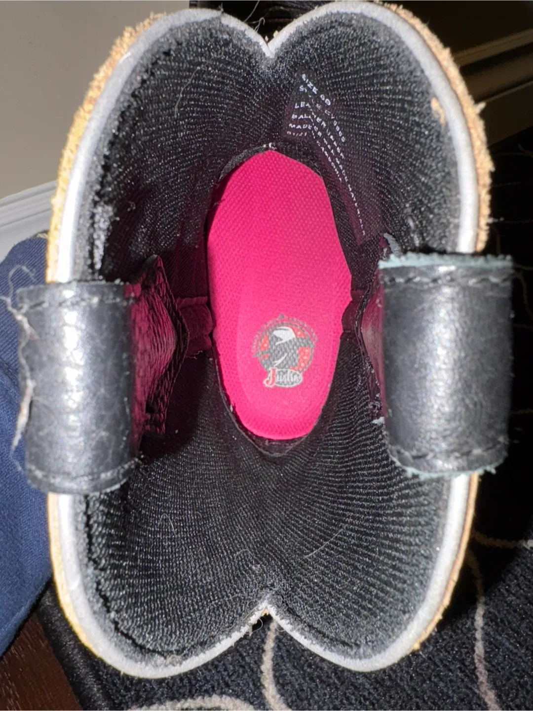 Justin Black & Turquoise Cowboy Boots - Size 6B image indicator(5)