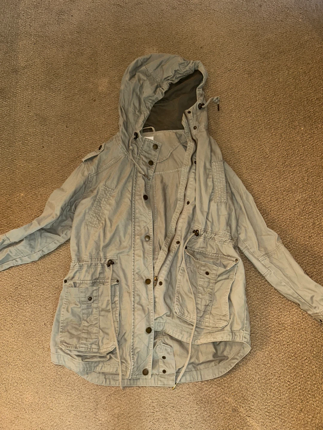 Olive Green Anorak Jacket - photo 2