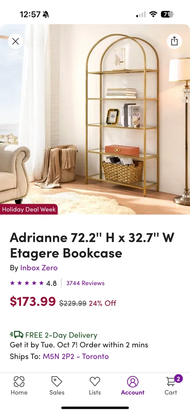 Glass Shelf Bookcase image indicator(2)