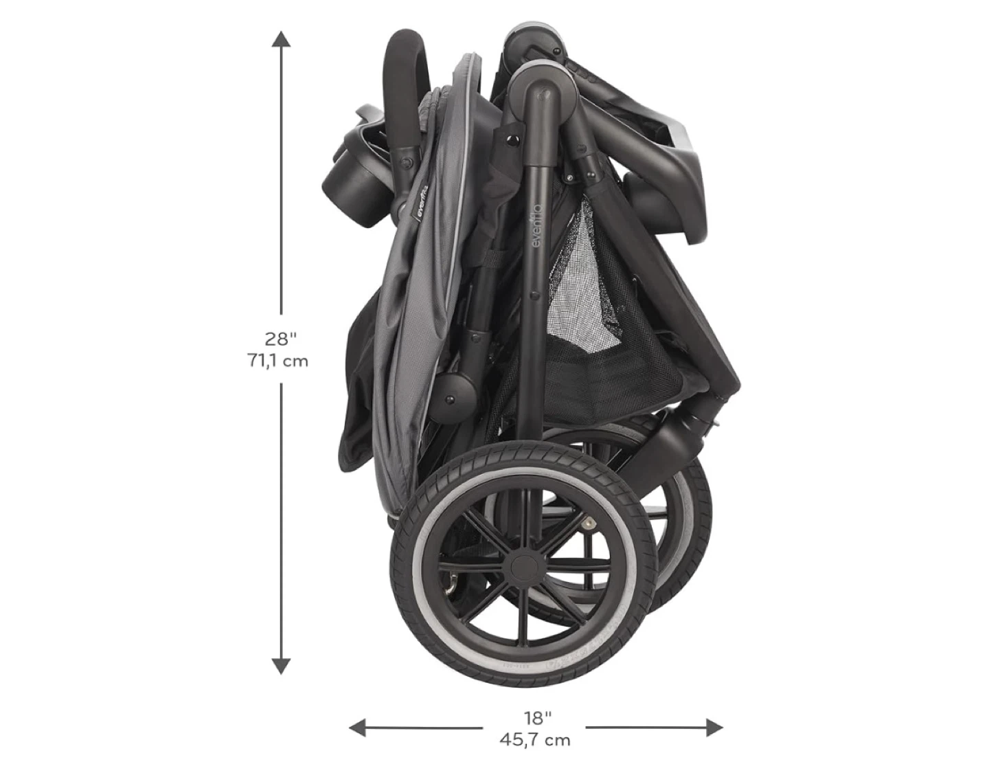 *BRAND NEW IN BOX* Evenflo Folio3 Stroll & Jog Travel System - photo 3