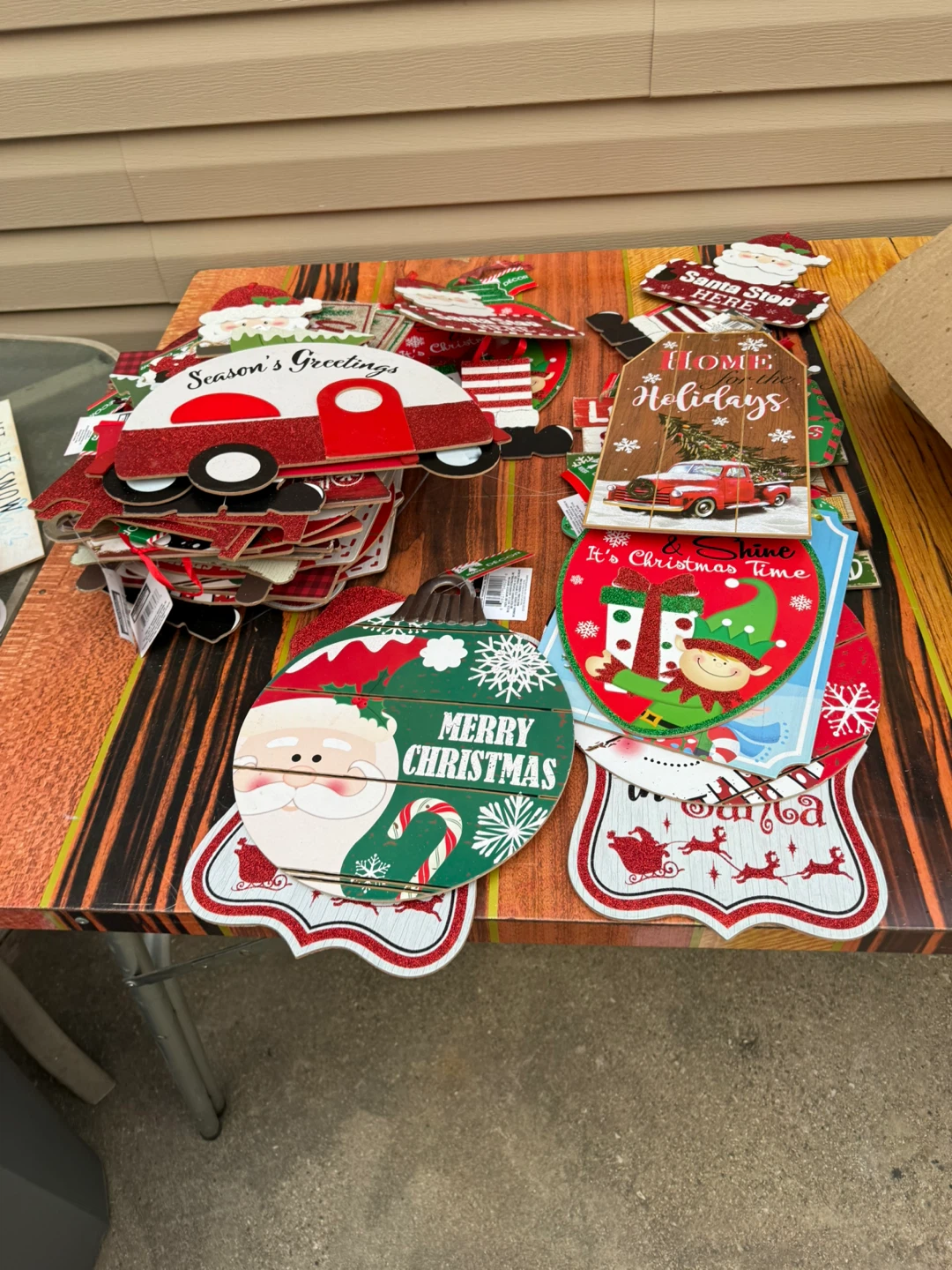 Christmas Decorations Lot - photo 2