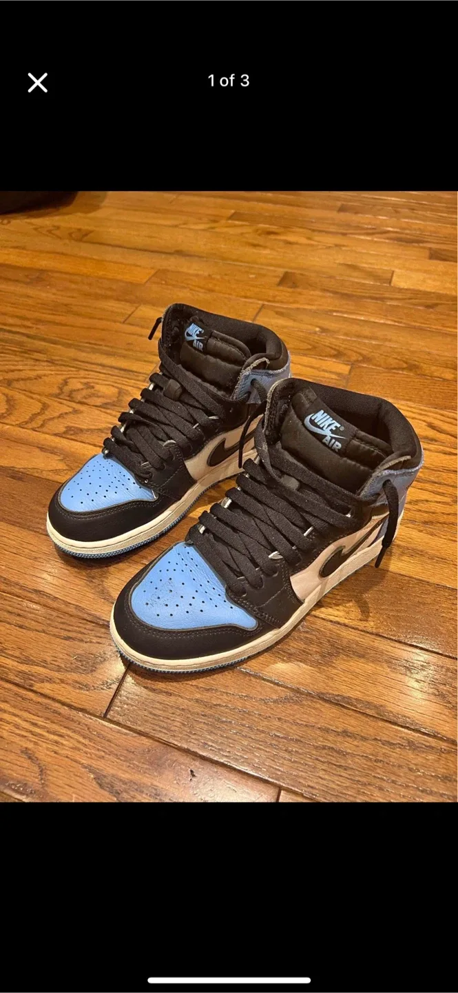 Nike Air Jordan 1 Retro High University Blue 5 youth image indicator(2)