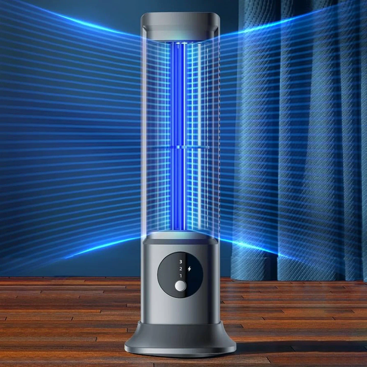 Desktop Tower Fan - Portable Air Conditioner thumbnail