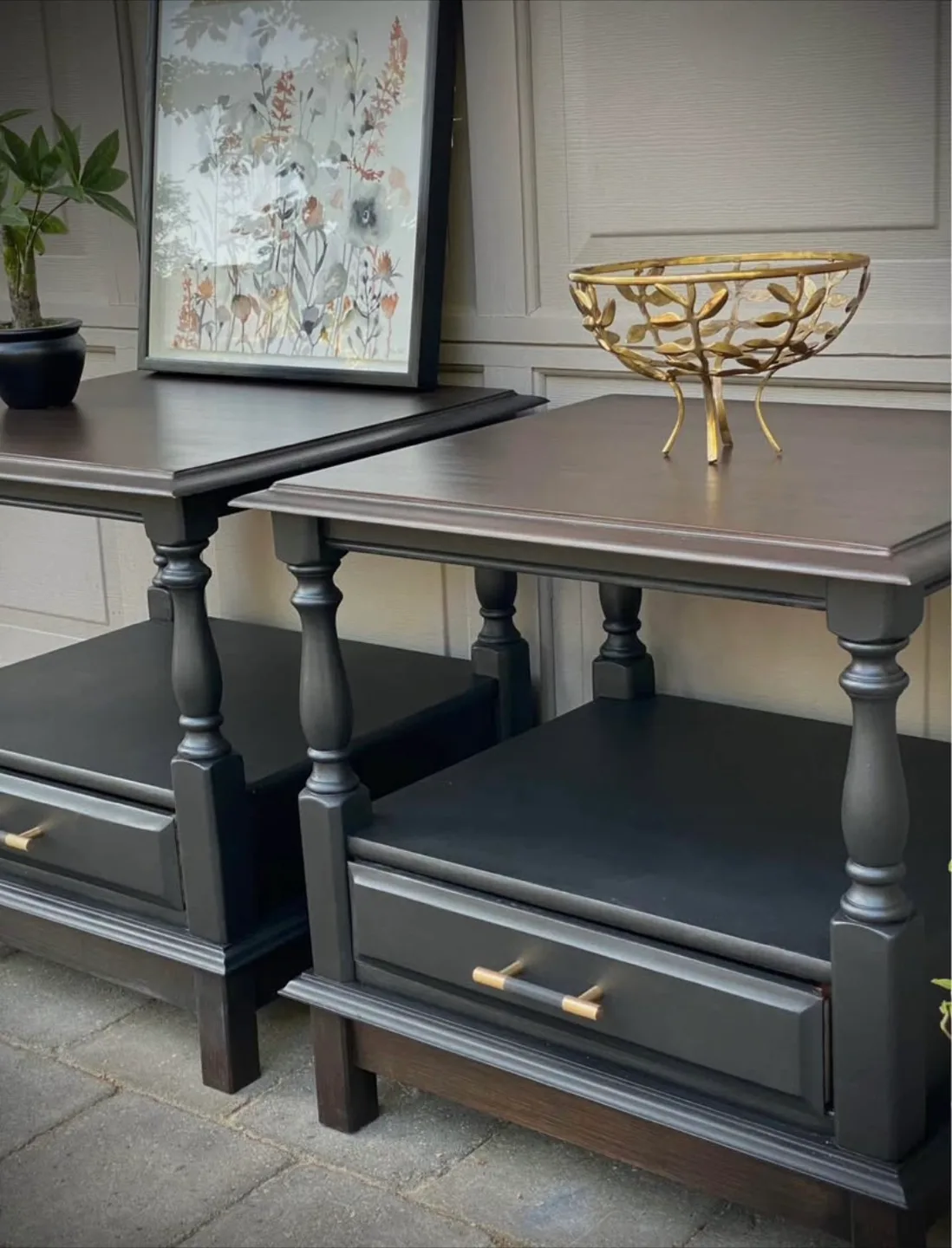 ✨ Solid Maple Matching End Tables✨ image indicator(4)