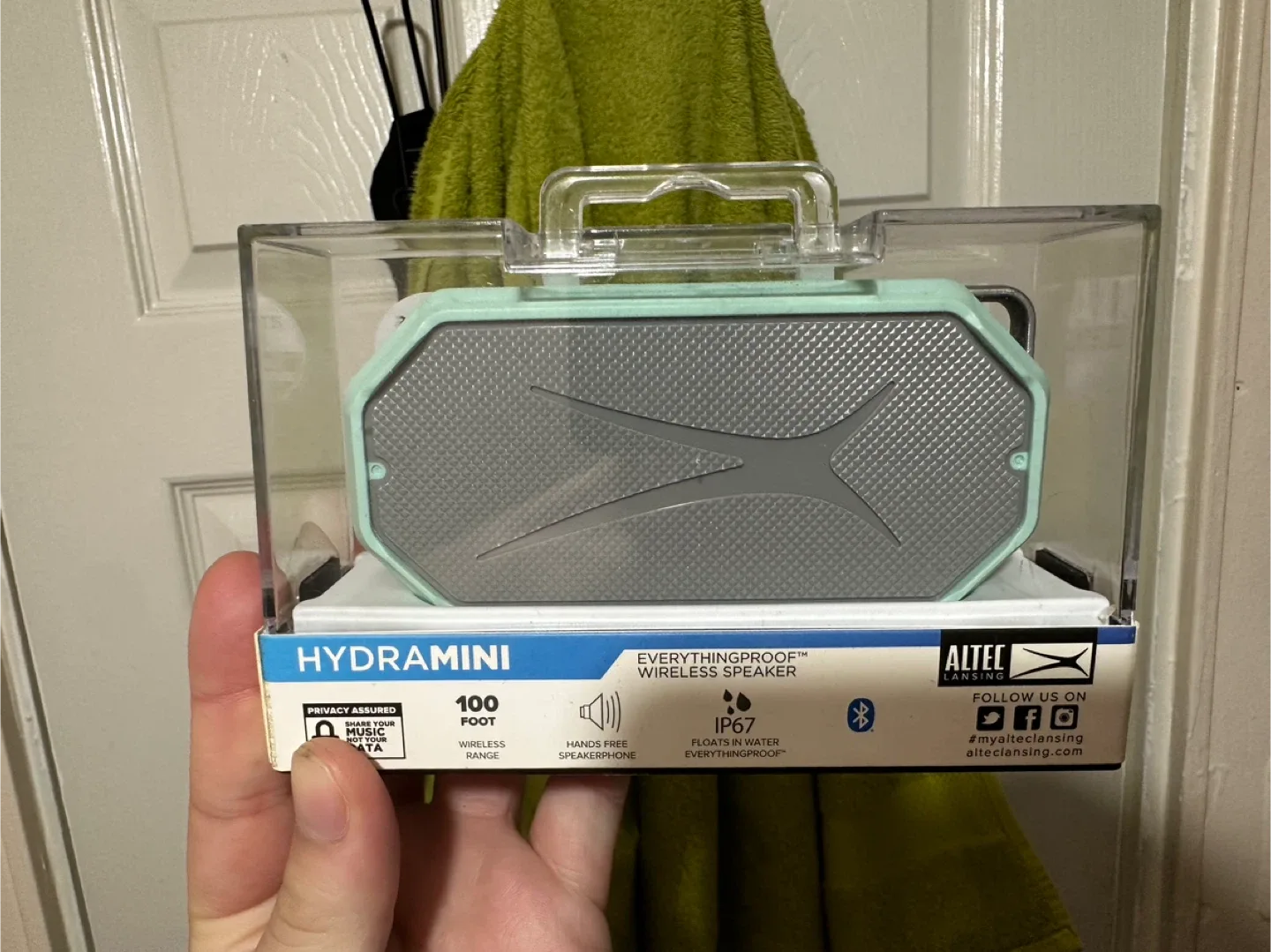 Altec Lansing Hydramini Wireless Speaker - New in Box! thumbnail