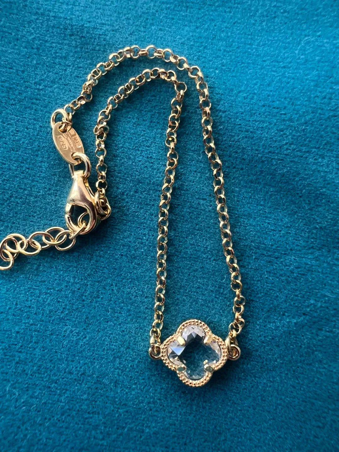 925 Italian clover bracelet