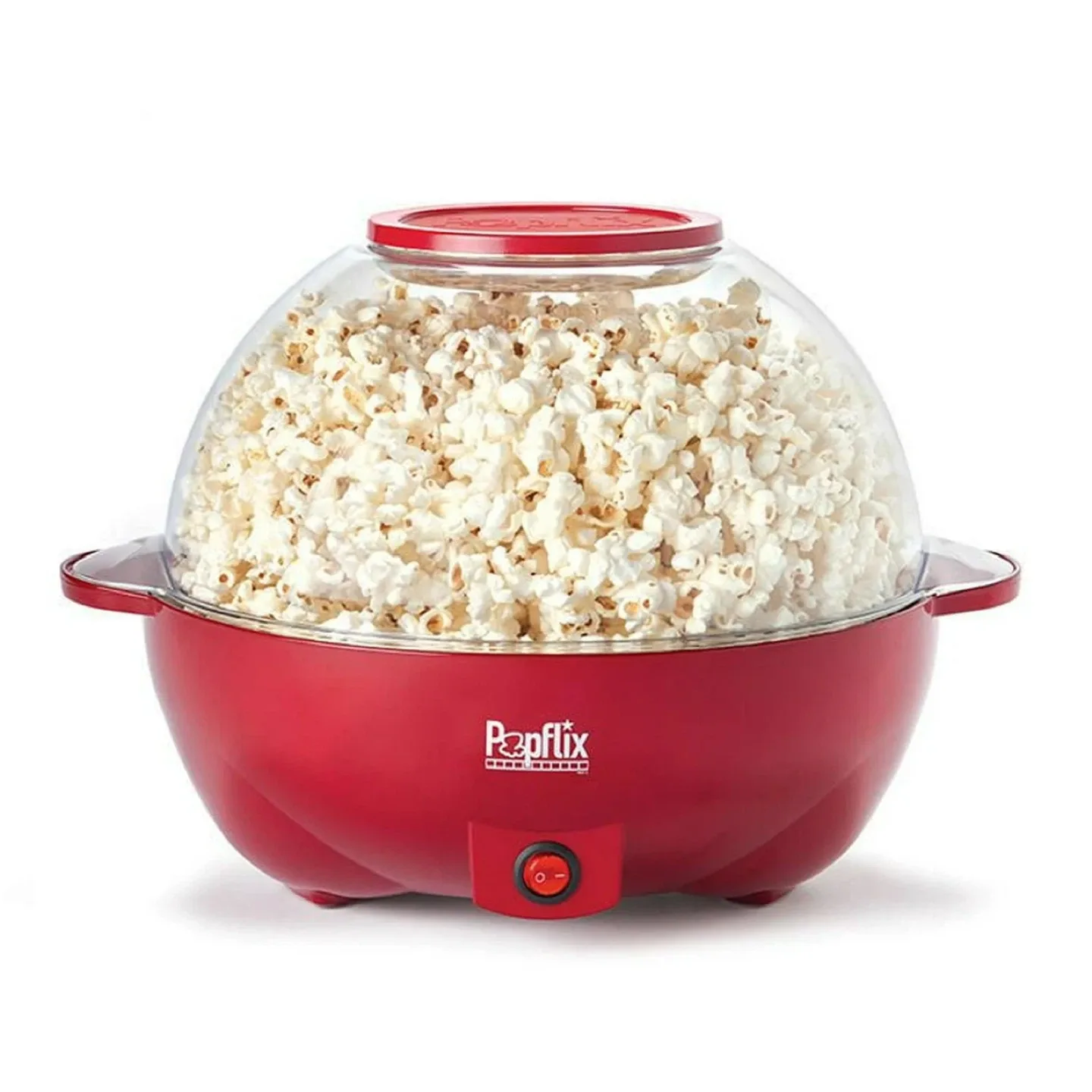 Popflix Popcorn Maker - Red thumbnail