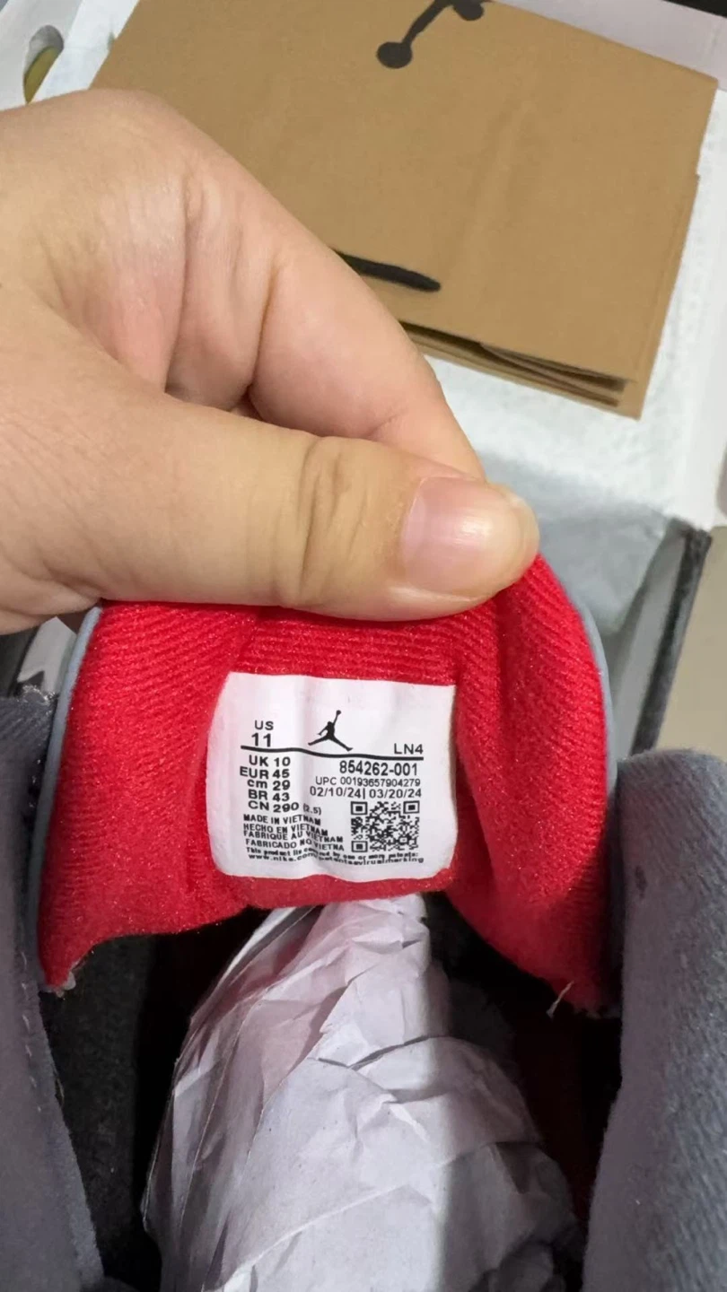 Nike Air Jordan 3 Retro Black Cement US 11 - photo 4