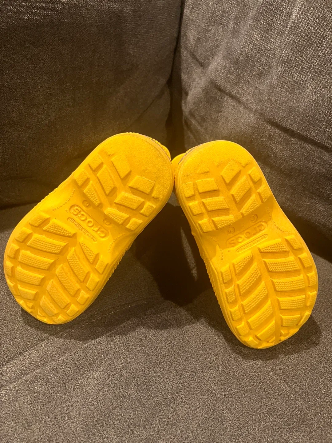 Crocs Yellow Kids Rain Boots image indicator(8)