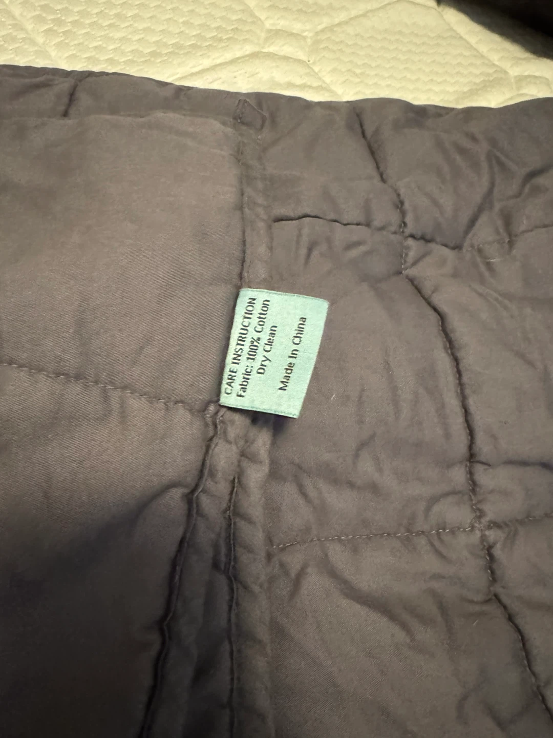 Weighted (10lb) Idea Weighted Blanket - Grey - photo 4