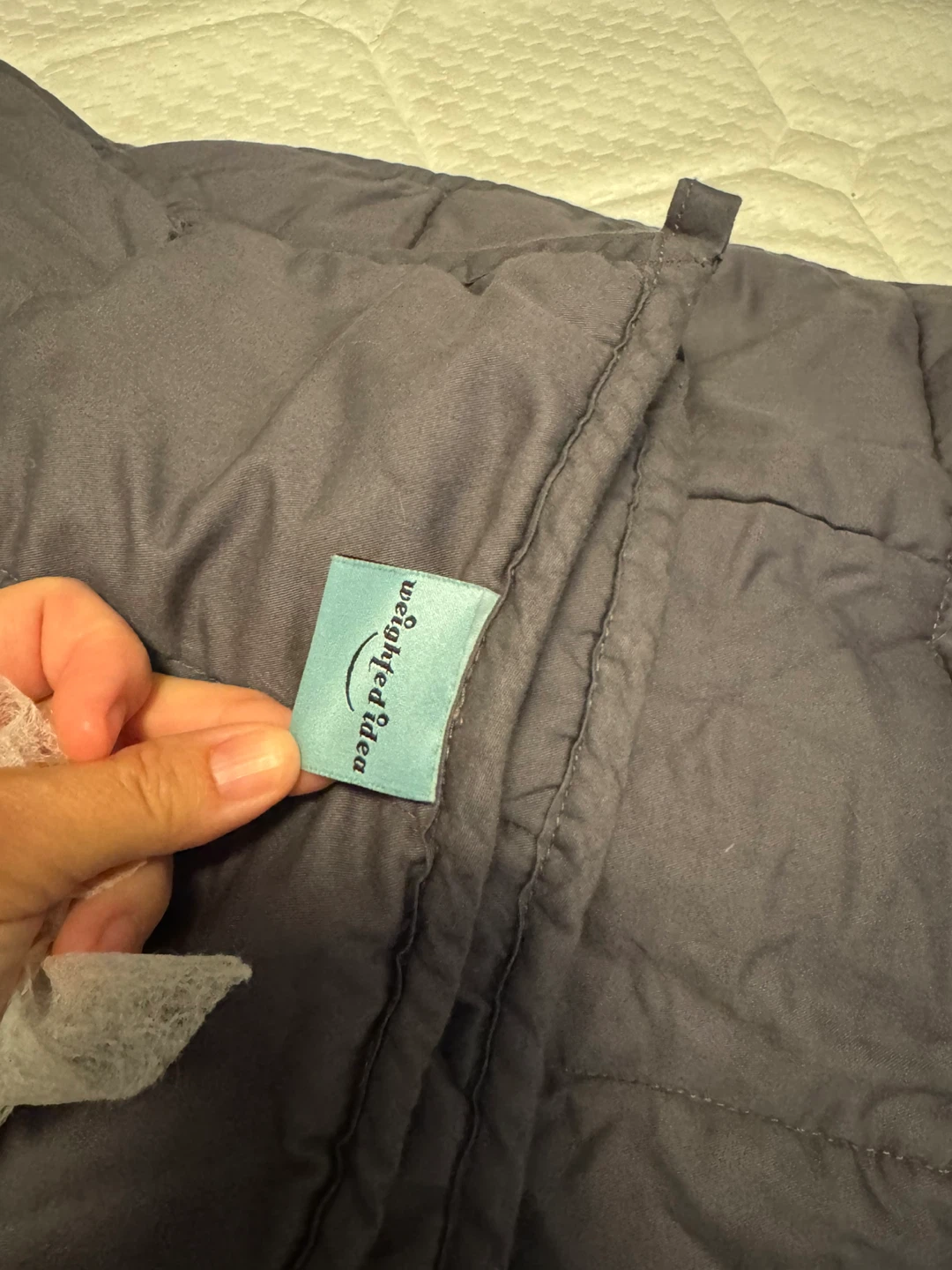 Weighted (10lb) Idea Weighted Blanket - Grey