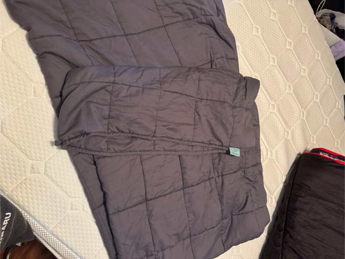 Weighted (10lb) Idea Weighted Blanket - Grey image indicator(3)