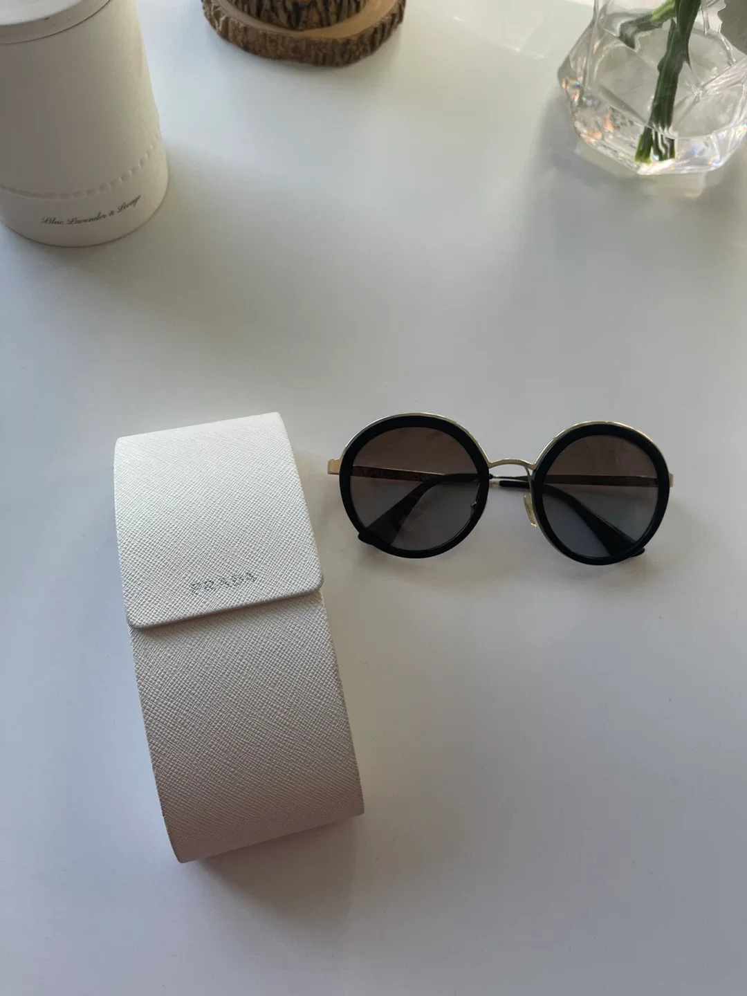 Authentic Prada Cinema Round Sunglasses image indicator(2)