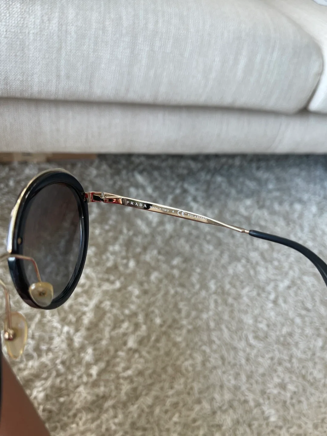 Authentic Prada Cinema Round Sunglasses image indicator(6)
