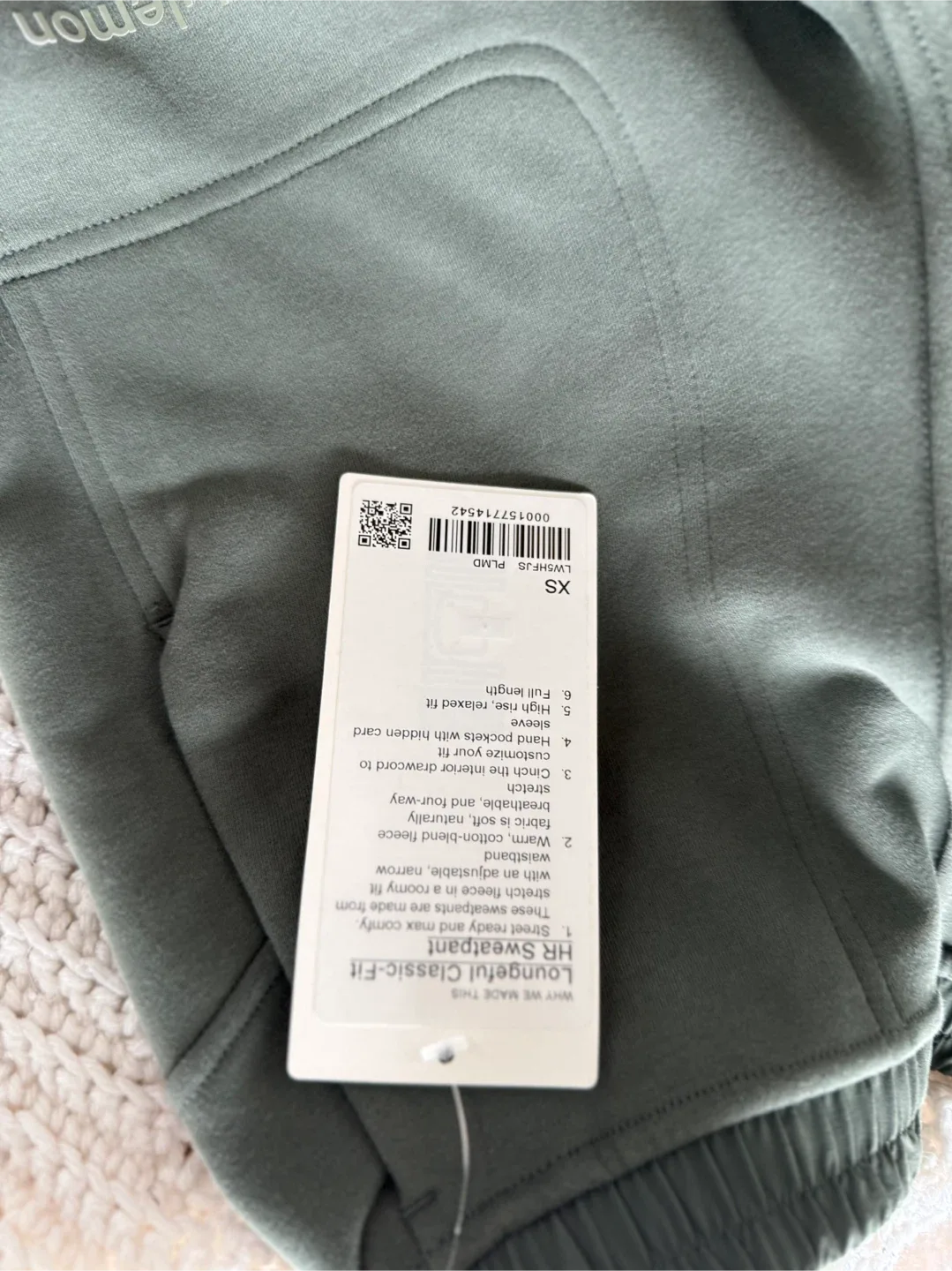 Lululemon Loungeful Classic-Fit HR Sweatpant - XS image indicator(5)