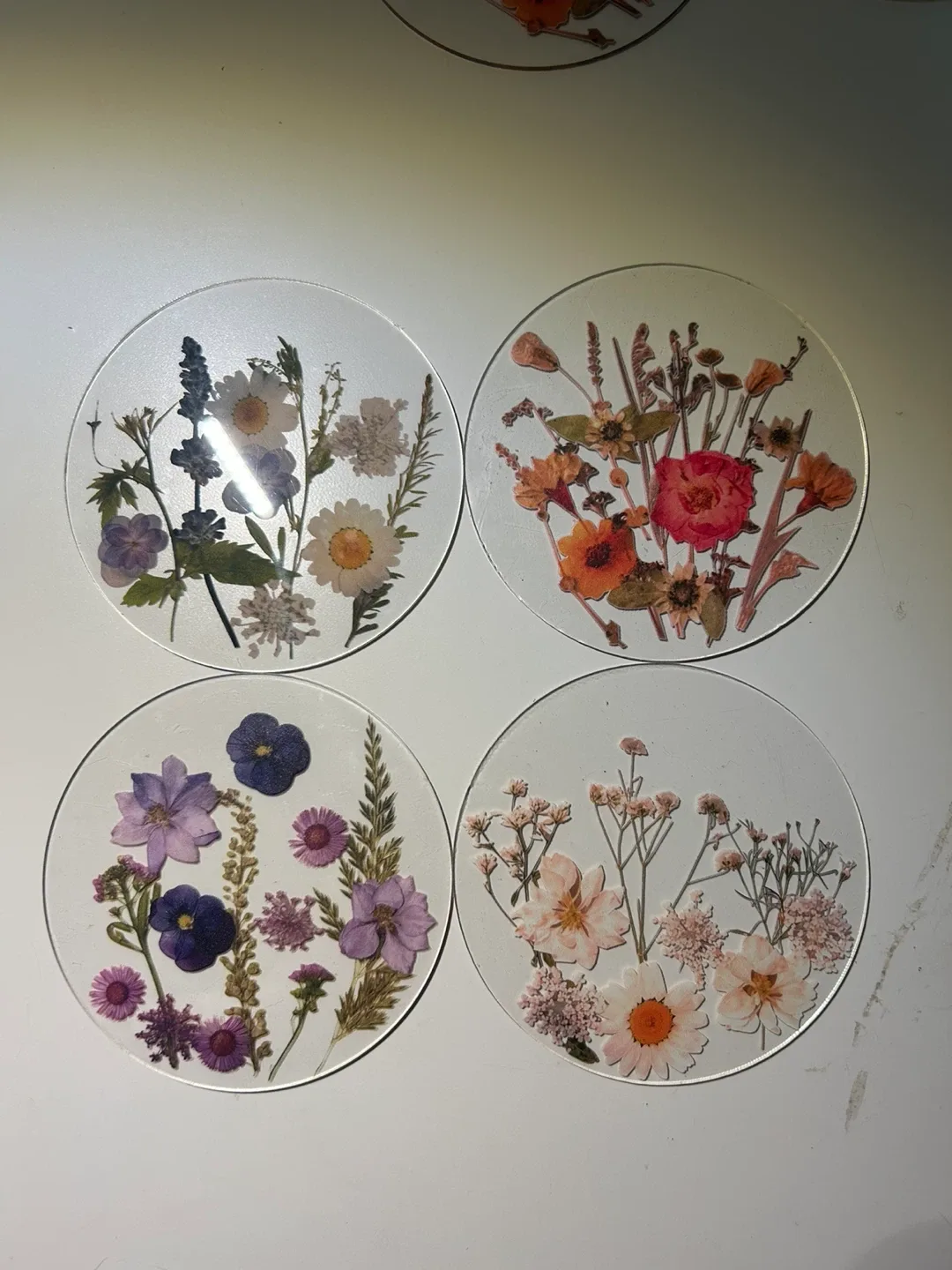 Flower Resin Coasters image indicator(2)
