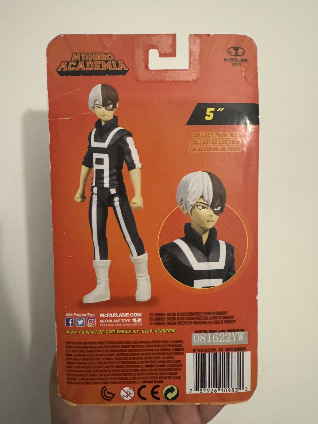 My Hero Academia Shoto Todoroki 5" Action Figure - photo 2