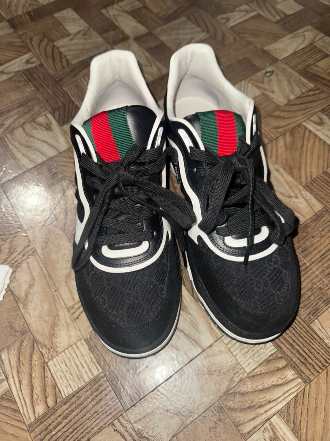 Gucci Re-Web Sneaker Black Size 10 image indicator(4)