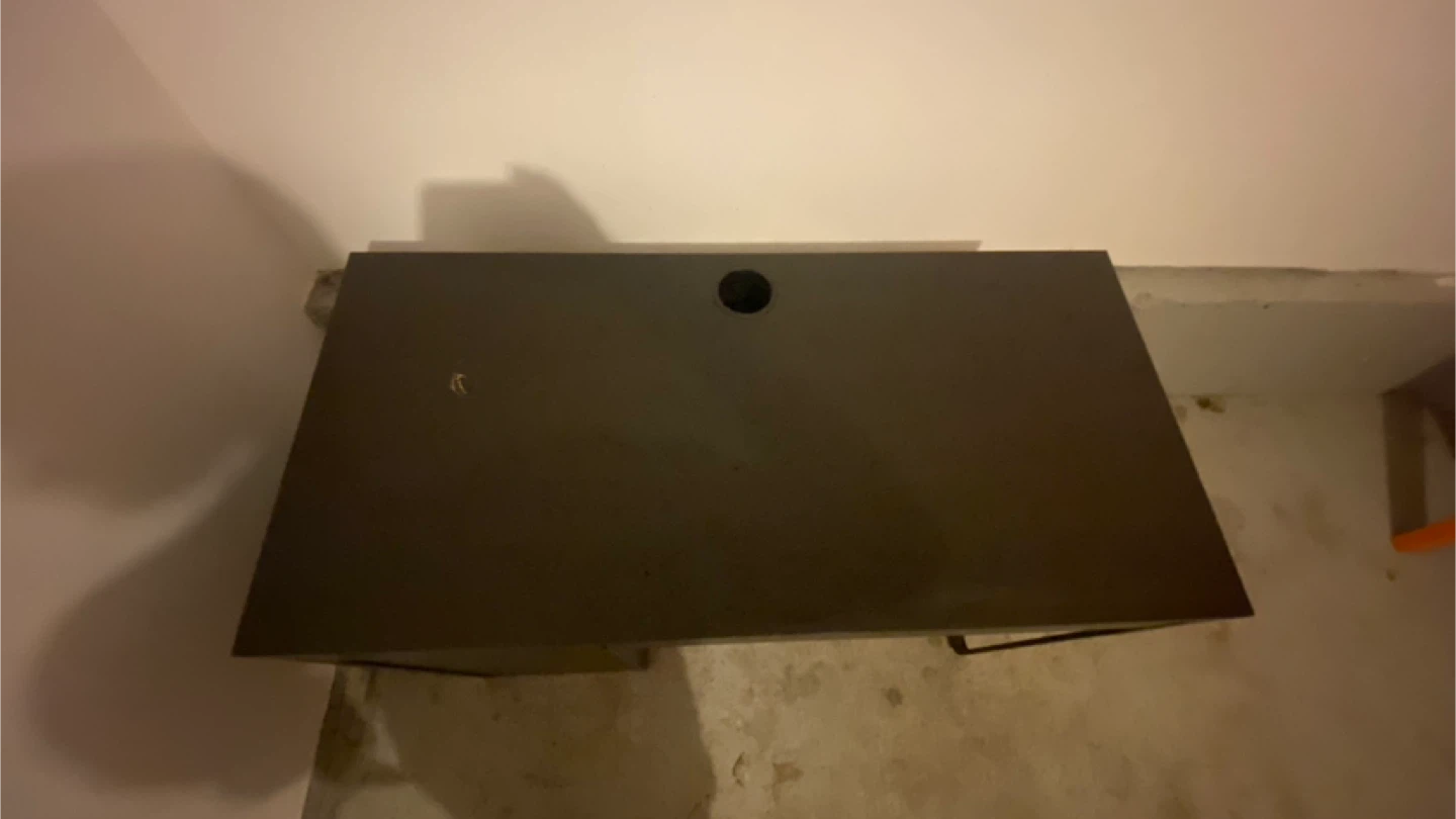 Dark Brown Desk IKEA - photo 3