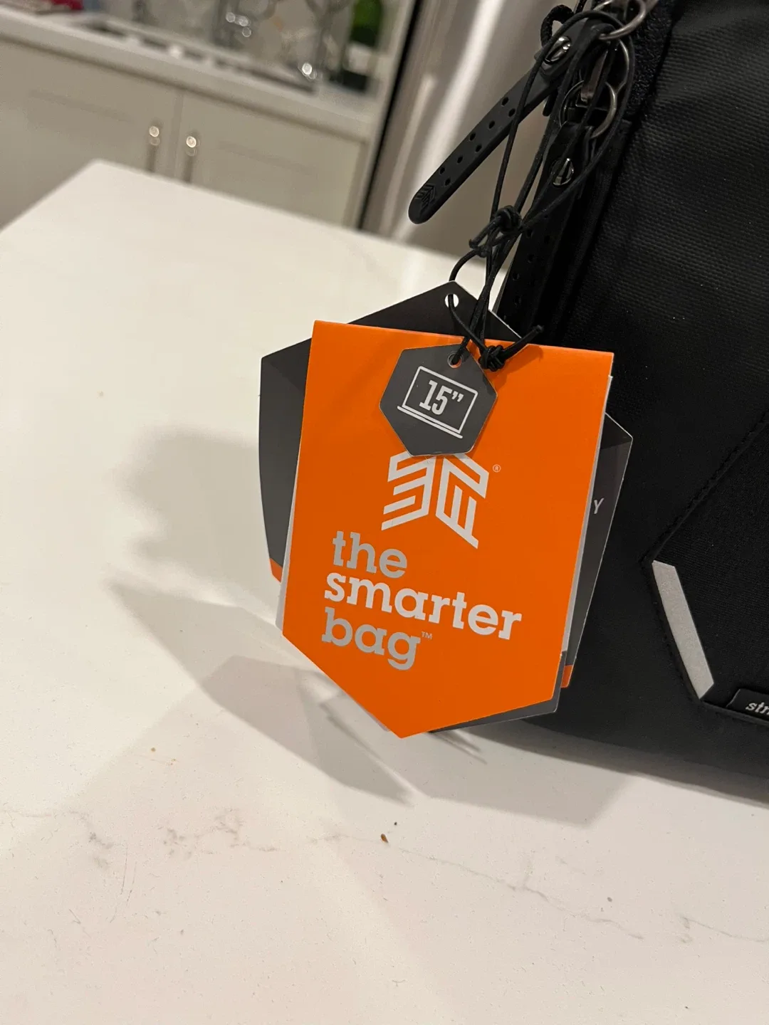 STM Myth 15" Brief - Black Laptop Bag image indicator(2)