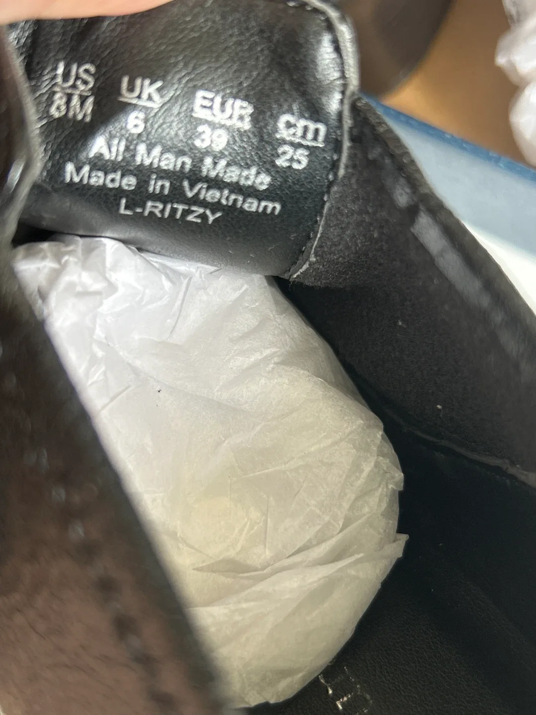 Naturalizer Black Leather Ankle Boots Size 8M image indicator(6)