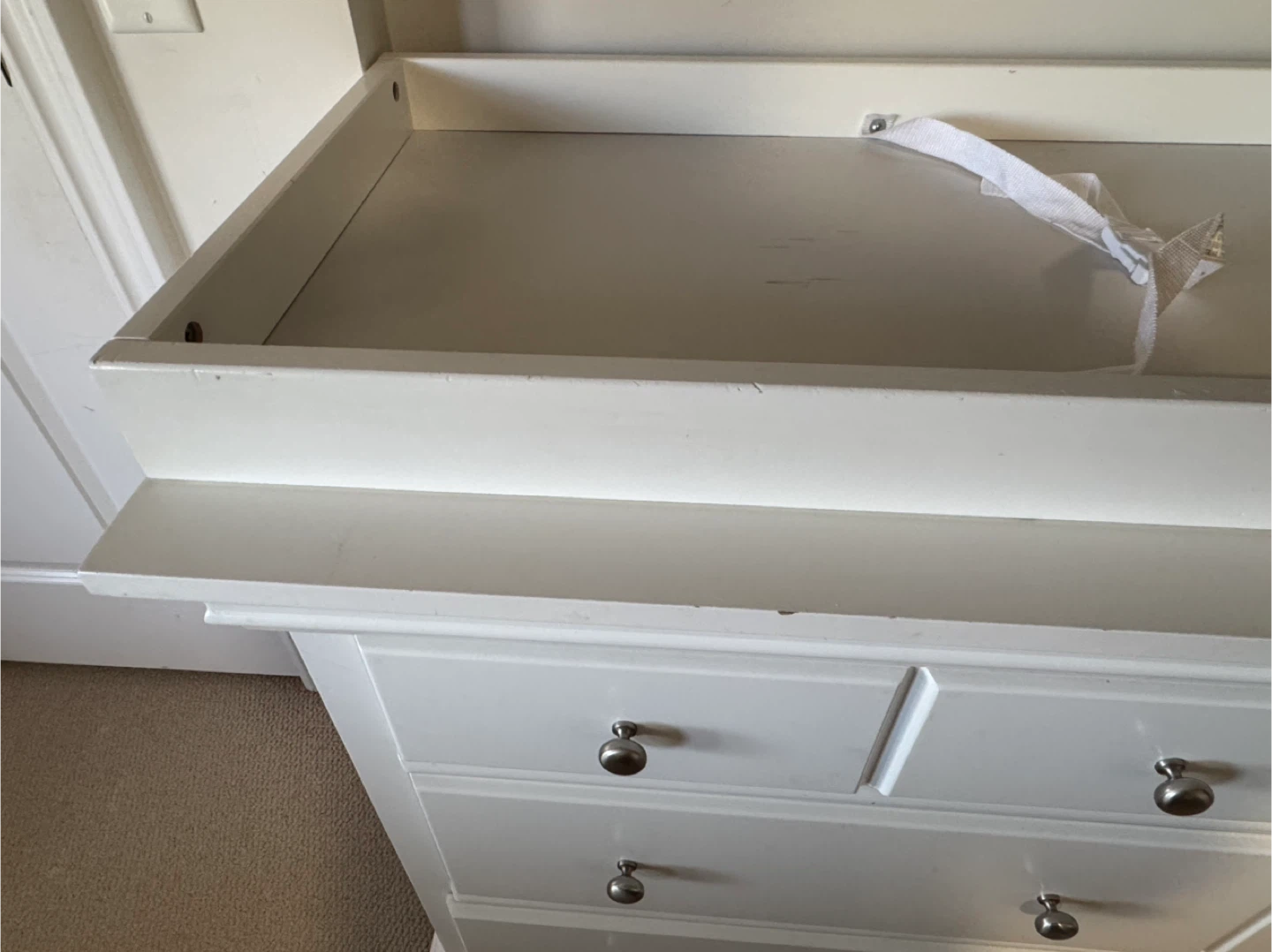 Baby Changing Table Topper