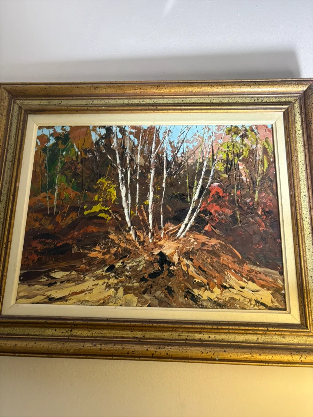 Fall views oil painting  🧡" thumbnail